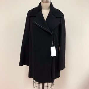 NWT BOSS/HUGO BOSS womens black coat